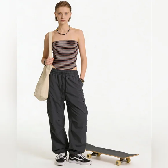 Colorful Striped Tube Top - Picture 1 of 3